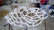 Tomáš Medek -Twins, 3D tisk, ABS plast, socha, objekt