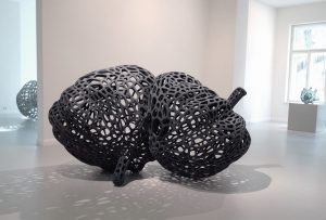 Tomáš Medek -Twins, 3D tisk, ABS plast, socha, objekt